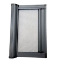 Fenêtre moustiquaire bricolage fenêtre moustiquaire à cadre en aluminium facile à installer