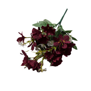 Bouquets de fleurs artificielles Yixuan en soie mélangée pour décorations de mariage - Product Image 5