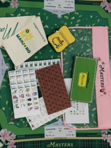 Édition Masters de Golf 2026 : Ensemble de tuiles de Mahjong de luxe américaines, 160 pièces, en acrylique gravé, <span class=keywords><strong>jeu</strong></span> de <span class=keywords><strong>casino</strong></span> professionnel - Product Image 2