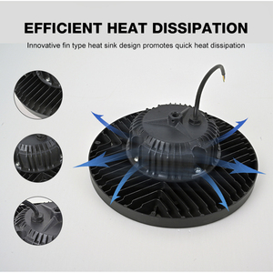 <span class=keywords><strong>Led</strong></span> cao bay ánh sáng Cửa Hàng Chiếu sáng với cắm và móc vòng thương mại UFO đèn cho Nhà để xe phòng tập thể dục kho hội thảo nhà máy Barn - Product Image 3