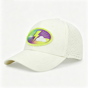 Casquette de baseball en coton brodée avec lettres, design animé, respirante, imperméable, protection solaire, 6 panneaux, visière plate – Grande Vente - Product Image 1