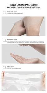 OEM-Mascarillas Faciales de marca privada personalizadas, mascarilla Facial hidratante coreana, hoja de belleza orgánica para el cuidado de la piel - Product Image 6