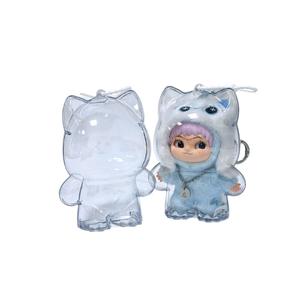 Étui de protection transparent pour la série WAKUKU on a Roll, boîte de présentation de haute qualité pour blind box, pochette transparente en PVC pour charms, vente en gros - Product Image 4