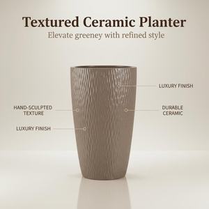 Pots de fleurs en céramique, grands, modernes, classiques, pour l'intérieur/l'extérieur, pour plantes de <span class=keywords><strong>jardin</strong></span>, avec trous de drainage, vente en gros - Product Image 6