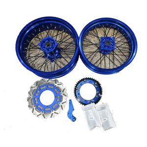 Roues <span class=keywords><strong>Supermoto</strong></span> en alliage d'aluminium de moto de 17 pouces pour Yamaha Yz Yzf 250 450 - Product Image 2