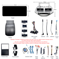 Meihua-Écran de navigation GPS sans fil de 12.3 pouces, unité principale Carplay, autoradio Android pour Ford EcoSport 2013-2017