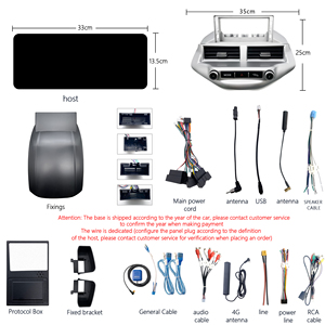 Meihua New Arrival 12.3-inch không dây GPS Navigation màn hình đơn vị đứng đầu Carplay Android đài phát thanh tự động cho Ford EcoSport 2013-2017 - Product Image 6