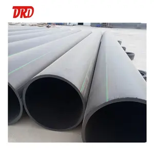 Large-sized black polyethylene pipe with a diameter of 710mm, SDR17 and PN10 rating is suitable for water transfer applications