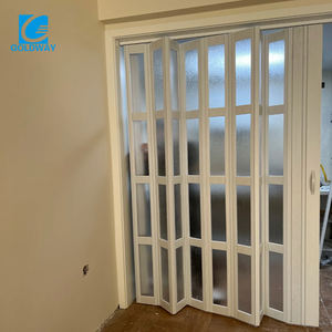 Diseños Modernos de Puertas Plegables de PVC Impermeables para Interiores, Puertas Plegables para Casas - Product Image 2