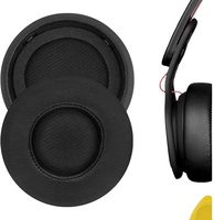 Coussinets d'oreille de remplacement en cuir protéiné de qualité supérieure pour cache-oreilles Monster Beats Mixr avec cuir protéiné + mousse