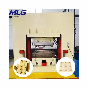 Máquina de prensado en caliente de palés de aserrín de madera/máquina de palés de madera comprimida/máquina de carpintería