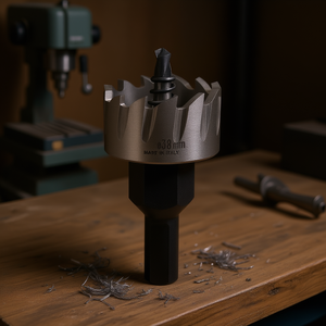 Scie cloche HSS Ttake 38 mm fabriquée en Italie pour le perçage du métal et du bois - Product Image 3