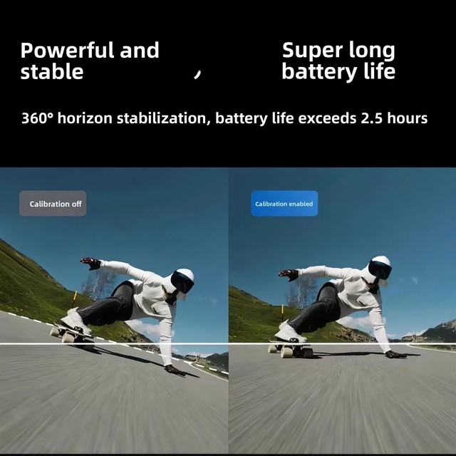 For OSMO Action 4 4K CMOS Waterproof Sports Camera with Electronic Anti-Shake and 4x Optical Zoom
