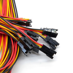 Kabel Harness Terminal SM 3Pin Kustom dengan Pitch 2.54mm, Kabel Plug dengan Pengunci untuk Koneksi Modul Sensor Catu Daya Kecil - Product Image 3