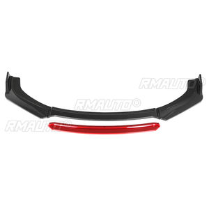 Diffuseur de pare-chocs avant universel 4 pièces pour VW Golf MK5 MK6 MK7, Toyota Corolla Camry, Subaru, Kia - Product Image 2