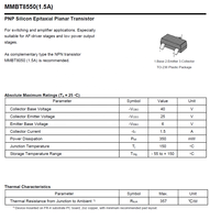 MMBT8550(1.5A) C D SOT-23 Transistor bipolaire PNP à montage en surface HFE 100-400 350mW 120MHz 25V 100% Original et traçable Code de lot