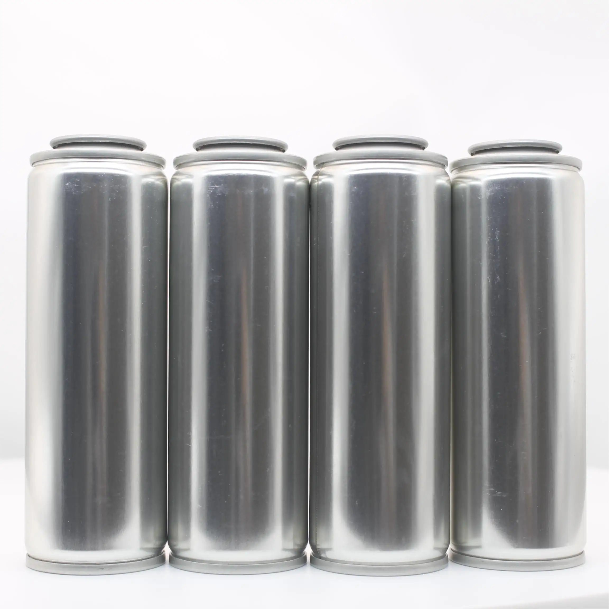 Hot sale Empty Tinplate Cans 65mm CMYK Printing 159mm straight body Butane Gas Can empty aerosol can