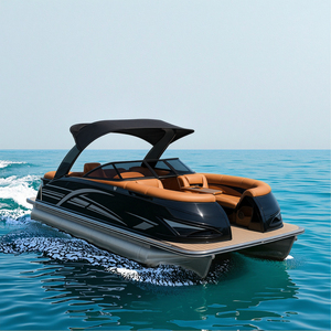 Nouvelle arrivée <span class=keywords><strong>Bateau</strong></span> ponton de luxe en fibre de verre pour la pêche et le divertissement Yacht à <span class=keywords><strong>voile</strong></span> de <span class=keywords><strong>6m</strong></span> avec remorque en option Matériau de coque en PRF - Product Image 5