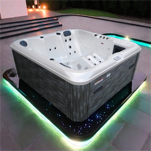 Design semplice economico e conveniente accomodato 5 persone Balboa acrilico vasca idromassaggio Spa all'aperto <span class=keywords><strong>jacuzzi</strong></span> per la famiglia - Product Image 1