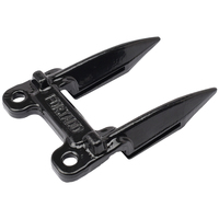 Protector de doble dedo de acero para cuchillas OEM, pieza de repuesto agrícola para barra de corte de cosechadora