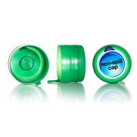 Tapas de Plástico de 55 mm Libres de BPA para Garrafas de 5 Galones con Etiqueta Personalizada para Agua Mineral Multicolor