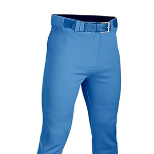 Pantalons de sport professionnels pour femmes avec/ sans passepoil / pantalons de softball ajustés personnalisés pour jeunes/adultes hommes, vente en gros de pantalons de baseball à faible MOQ - Product Image 5