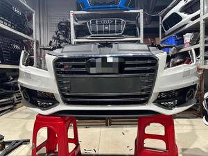 2013-2016 <span class=keywords><strong>Audi</strong></span> <span class=keywords><strong>A7</strong></span> S7 Sport pare-chocs avant Bodykit nouvel état plastique à visser Installation facile antibrouillard découpes universelles - Product Image 4