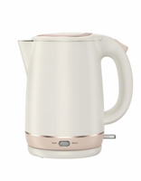 Bouilloire Électrique Sans Fil en Acier Inoxydable 1,8 L 1800 W avec Fonction Maintien au Chaud, Rotation à 360°, Arrêt Automatique et Ébullition Rapide pour Vente en Gros