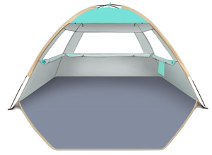 Tente de plage, abri solaire avec protection UV, légère et facile à installer, auvent d'ombrage pour la plage - Product Image 2