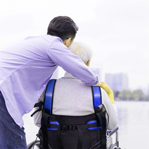 Cinturón de Soporte Lumbar para Rehabilitación OEM, Azul, Ajustable con Hebilla, Soporte Postquirúrgico para Pacientes Mayores - Product Image 3