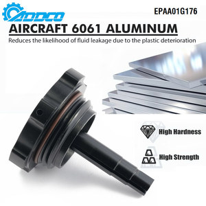 ADDCO - EPMAN pour BMW E36 E46 E90 E39 Z4 E82 bouchon de réservoir en aluminium joint d'étanchéité fluide de <span class=keywords><strong>direction</strong></span> <span class=keywords><strong>assistée</strong></span> 32411128333 EPAA01G176 - Product Image 3