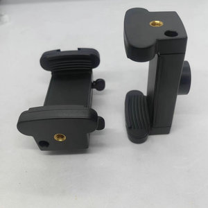 Support de téléphone pour diffusion en direct, pince métallique à double pression, rotatif à 360 degrés, fixation horizontale et verticale pour vlogging - Product Image 1
