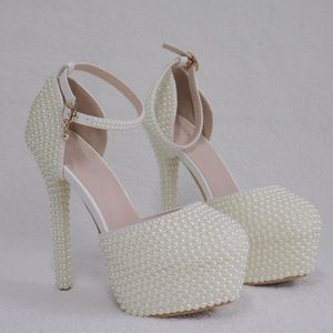 <span class=keywords><strong>Zapatos</strong></span> <span class=keywords><strong>de</strong></span> Novia Blancos con Perlas y Tacón <span class=keywords><strong>de</strong></span> 14 cm BS022, <span class=keywords><strong>Zapatos</strong></span> <span class=keywords><strong>de</strong></span> Plataforma Impermeables <span class=keywords><strong>de</strong></span> Lujo para <span class=keywords><strong>Mujer</strong></span>, <span class=keywords><strong>Zapatos</strong></span> <span class=keywords><strong>de</strong></span> Boda <span class=keywords><strong>de</strong></span> <span class=keywords><strong>Talla</strong></span> Grande, <span class=keywords><strong>Zapatos</strong></span> para Fiesta <span class=keywords><strong>de</strong></span> Quinceañera - Product Image 4