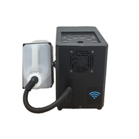 Machine à fumée de scène 15 LED 1500W avec télécommande pour KTV, bar, club, Halloween, Noël, fête, mariage