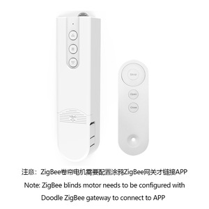 Zigbee Wifi BLE có thể sạc lại tuya thông minh điều khiển từ xa cửa sổ mù Con lăn động cơ máy <span class=keywords><strong>Android</strong></span> hoạt động thanh để sử dụng nhà - Product Image 5