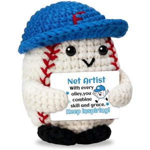 Muñeco <span class=keywords><strong>de</strong></span> Peluche <span class=keywords><strong>de</strong></span> Béisbol con Diseño Positivo y Emocional, Figura Coleccionable <span class=keywords><strong>de</strong></span> Béisbol para <span class=keywords><strong>Navidad</strong></span>, Adorno <span class=keywords><strong>de</strong></span> Escritorio, Regalo - Product Image 2
