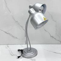 Équipement de cuisine commerciale, lampe chauffante pour aliments de restauration, chauffe-plats électrique à double tête, lumière pour buffet, pour restaurant, US, EU, UK, AU