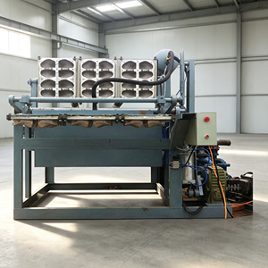 Machine à fabriquer des barquettes à œufs en pâte à papier de petite capacité, avec une faible encombrement au <span class=keywords><strong>sol</strong></span> pour les usines à surface limitée - Product Image 3