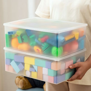 <span class=keywords><strong>กล่อง</strong></span>เก็บของเล่นพลาสติกบล็อกตัวต่อสำหรับเด็กกล่องเก็บของเล่น - Product Image 6