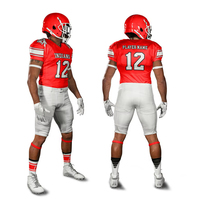 Uniforme de Fútbol Americano Personalizado de Alta Calidad, Uniforme de los Raiders, Uniformes de Fútbol Americano para Equipos