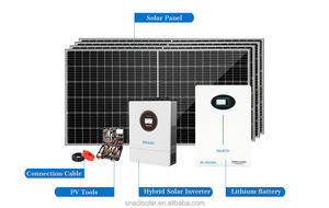 ハイブリッドオフグリッドフルセットバッテリー10kW太陽光発電オールインワン電源ソーラー20kW 3kW UPS電気家庭用エネルギー貯蔵システム - Product Image 6