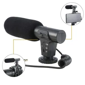 Best 2021 Video Stereo Cardioid Directional Shotgun Condenser Microphone Phone Microphone for Youtube Video