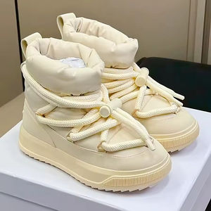 Bottes d'hiver unisexes pour l'extérieur, légères, chaudes, respirantes, confortables, imperméables, antidérapantes, design Mone Altive - Product Image 5