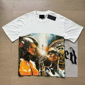 <span class=keywords><strong>T</strong></span>-<span class=keywords><strong>Shirt</strong></span> di Lusso da <span class=keywords><strong>Uomo</strong></span> di Alta Qualità, Abbigliamento Streetwear con Stampa DTG, Magliette Grafiche Vintage Oversize per <span class=keywords><strong>Uomo</strong></span> - Product Image 1