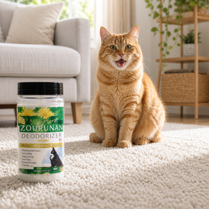 Desodorante en Polvo para Mascotas con Aroma a Prado Fresco Zourunan para Perros y Gatos, No Tóxico, <span class=keywords><strong>Precio</strong></span> de Fábrica al por Mayor - Product Image 5