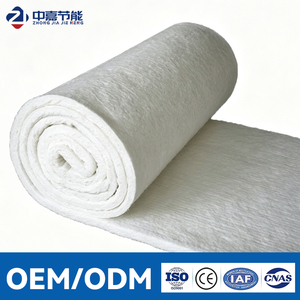 Lámina de Fibra Cerámica de 10 mm-100 mm, 96-192 Kg/m3, Aislamiento Térmico, Ecológico, Diseño Moderno, Material Refractario, ISO9001 CE - Product Image 1