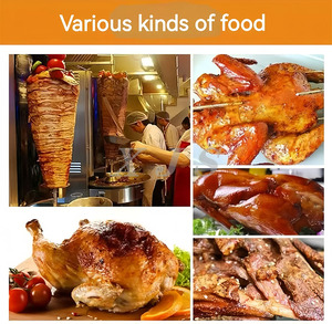 Machine commerciale de poulet Shawarma Prix d'usine Barbecue faisant la machine Shawarma <span class=keywords><strong>Robot</strong></span> Machine Doner <span class=keywords><strong>Kebab</strong></span> - Product Image 6