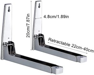 Chất Lượng Cao Nhiệm Vụ Nặng Nề Lò Vi Sóng Khung Thiết Kế Mới Nhất Cho Tường Gắn Gấp Bảng Đồ Nội Thất Ứng Dụng Phần Cứng - Product Image 3