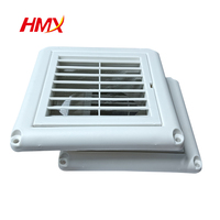 Rejilla de ventilación con conductos de 4 pulgadas, Ventilación de plástico para aire acondicionado para cocina, HVAC, Exhaus, rejilla de pared de techo