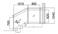 Support latéral en acier inoxydable 304 pour colonne tuyau carré garde-corps de balcon en verre support de verre design pour escalier intérieur extérieur